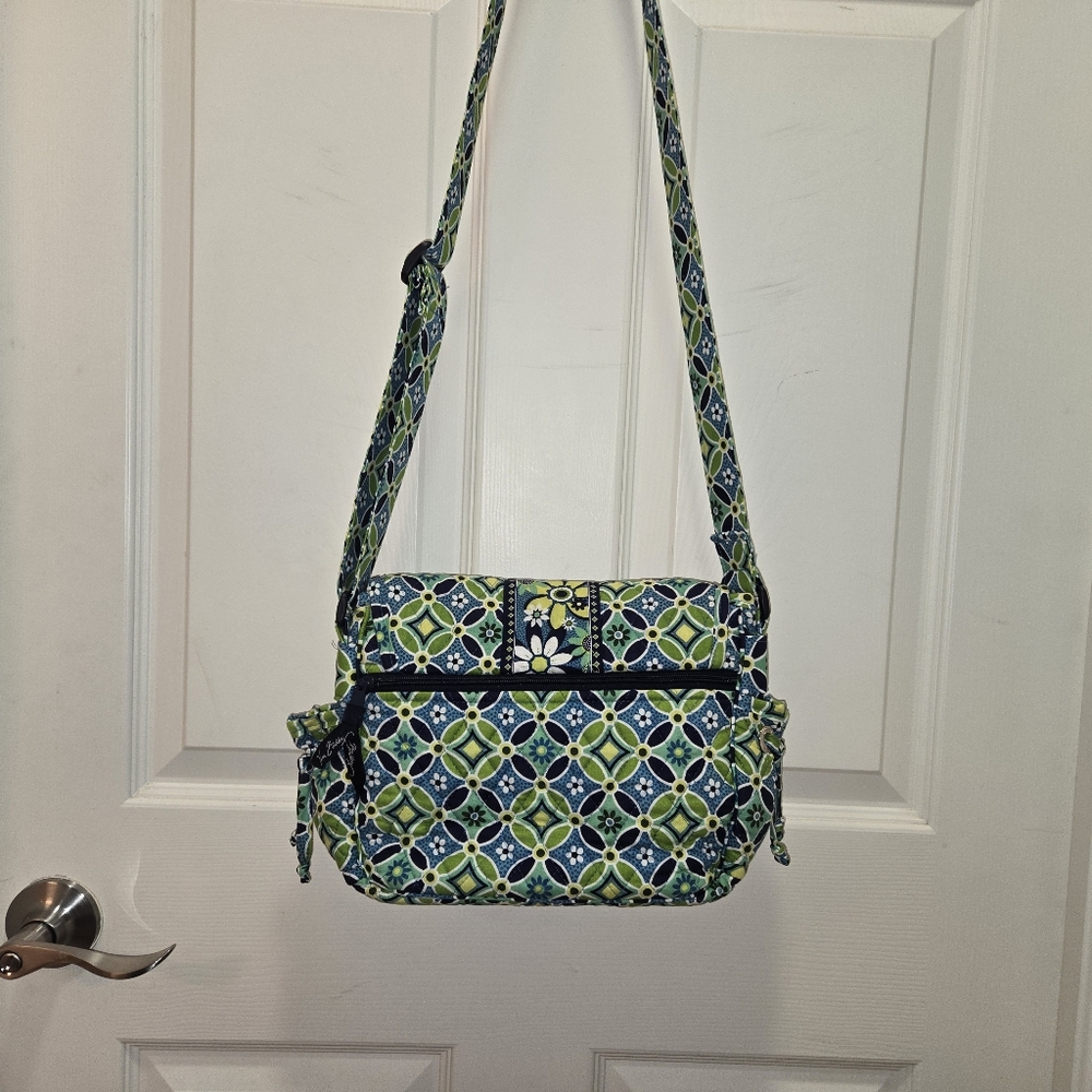 Vera Bradley Lindsay Crossbody, Daisy Daisy, NWOT - Picture 6 of 15